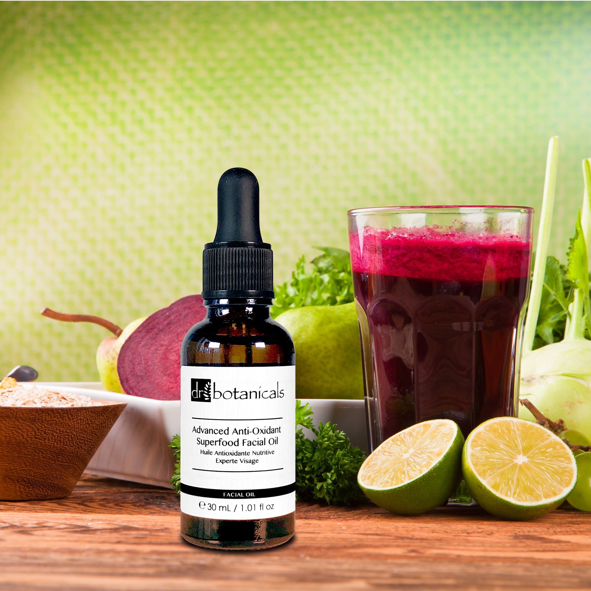 Rutina de regeneración antioxidante durante la noche 
