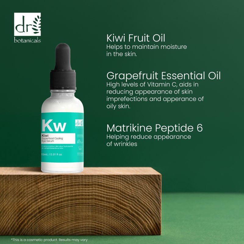 Sérum refrescante para ojos Kiwi Superfood 15 ml