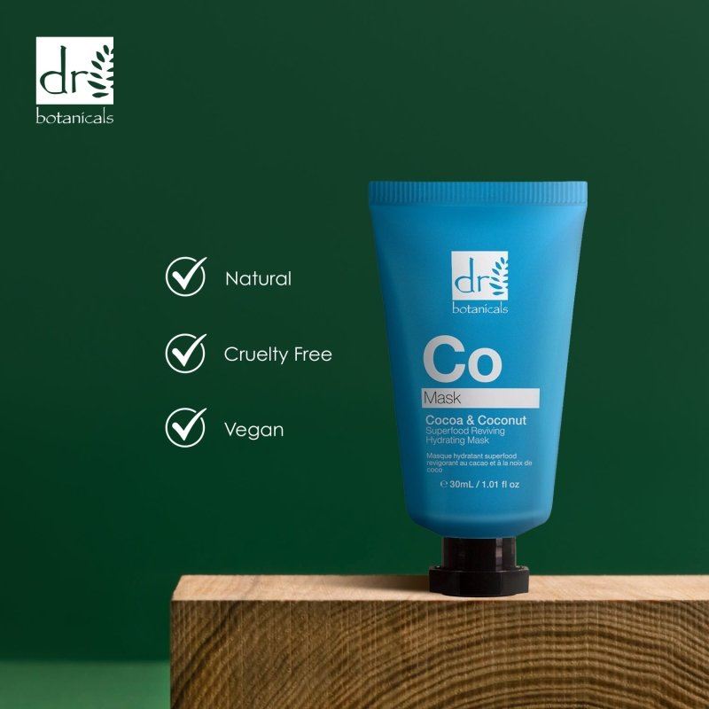 Mascarilla Hidratante Revitalizadora Superalimento Cacao y Coco 30ml
