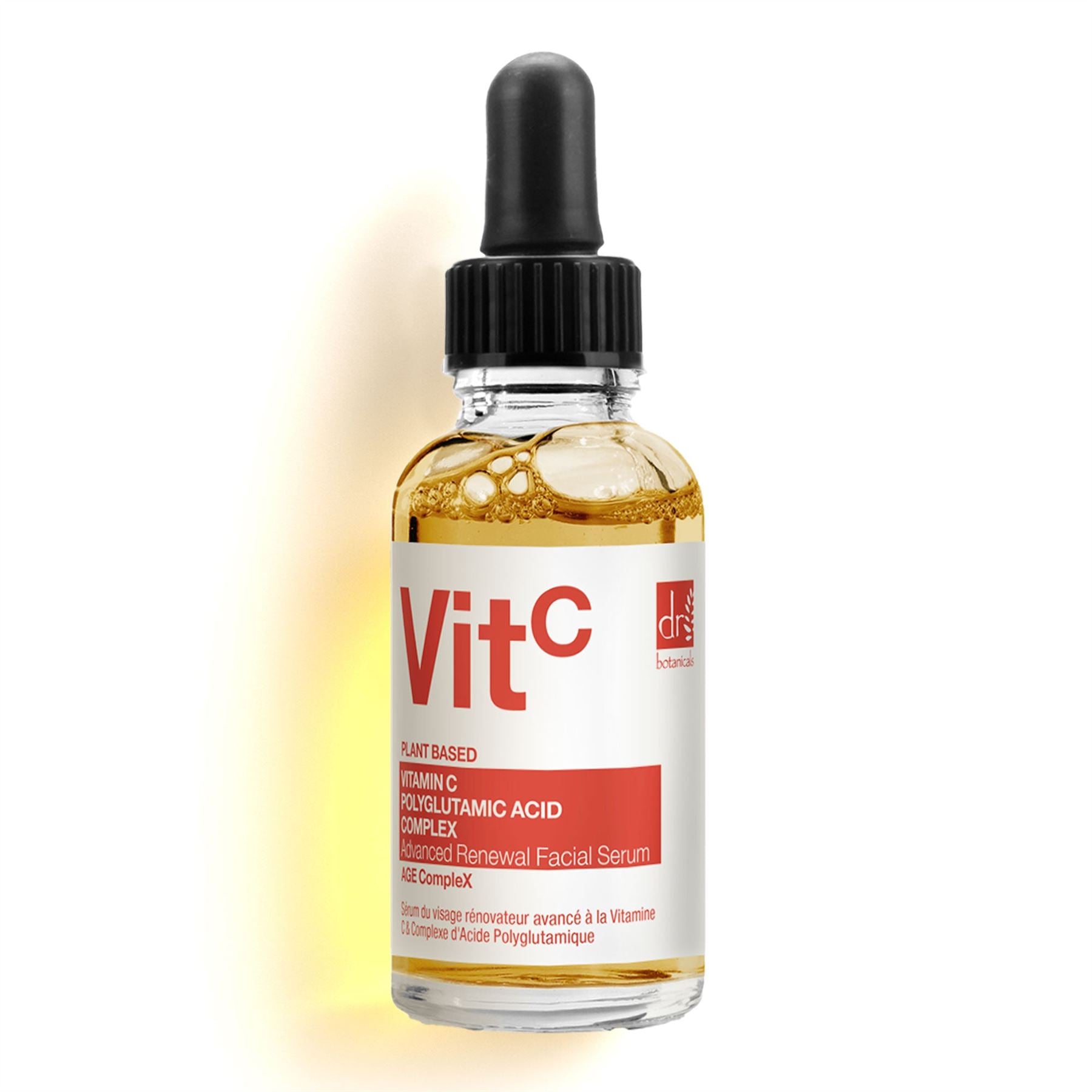 Vitamina C 3% y Complejo de Ácido Poliglutámico 1% y Suero Facial Iluminador 30ml