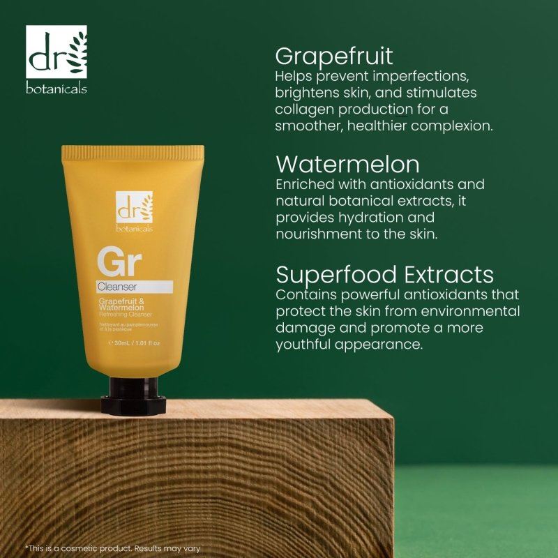Grapefruit & Watermelon Refreshing Cleanser 30ml