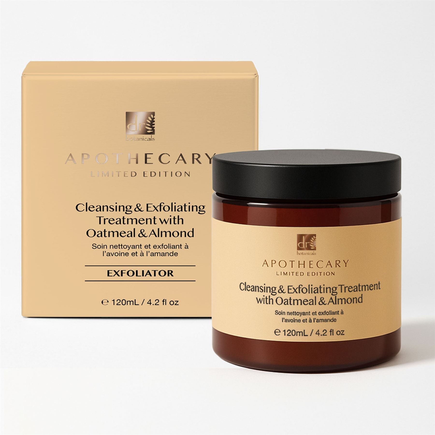 Tratamiento Limpiador y Exfoliante con Avena y Almendra 120ml