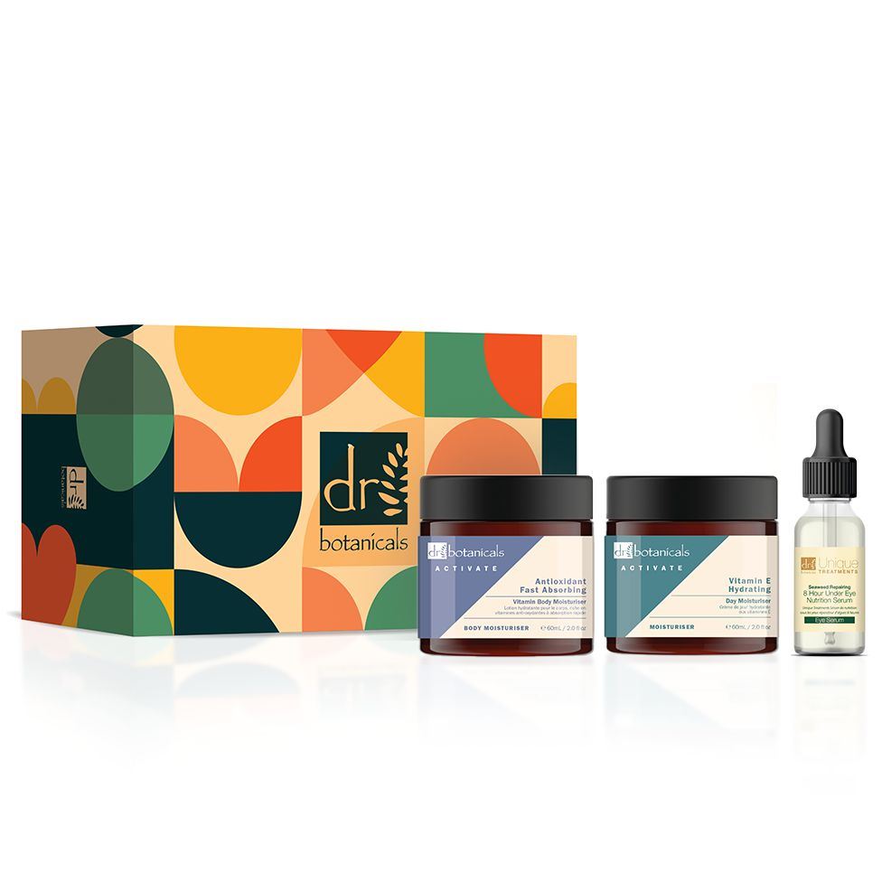 Dr Botanicals Crema hidratante corporal antioxidante, crema hidratante de día con vitamina E y suero de algas marinas