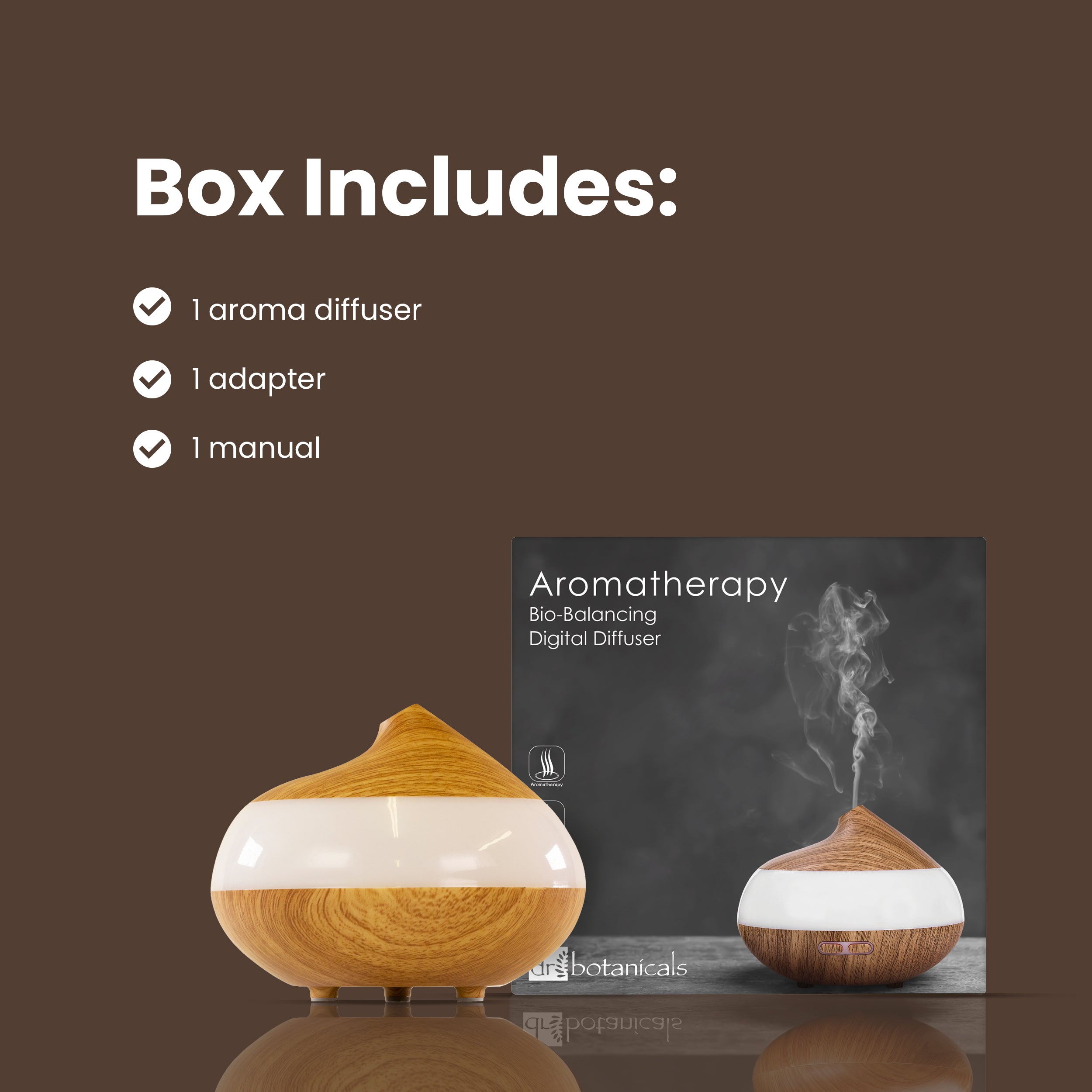 Sensory Spa Diffuser clear Panel USB