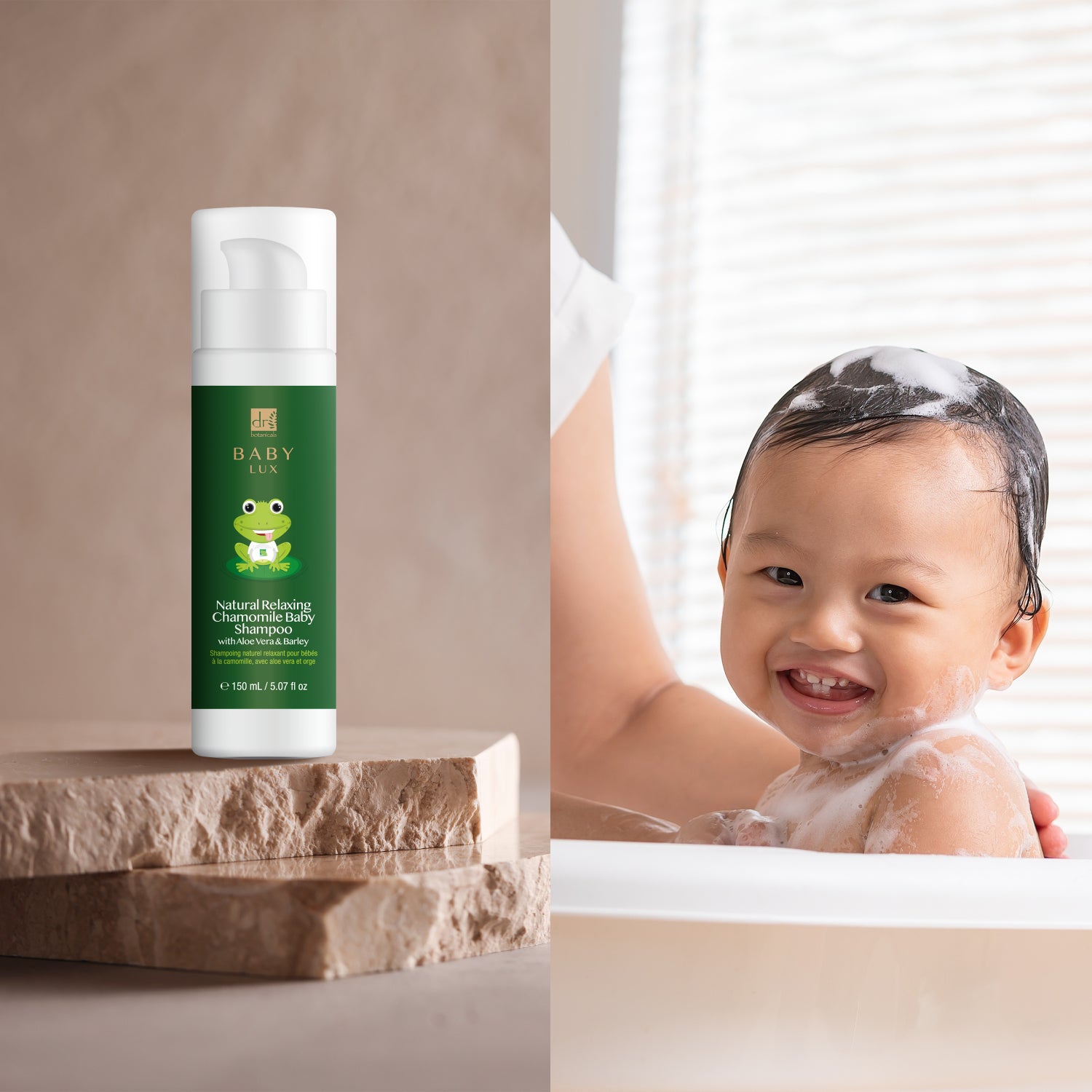 Baby Lux Natural Relaxing Chamomile Baby Shampoo 150ml