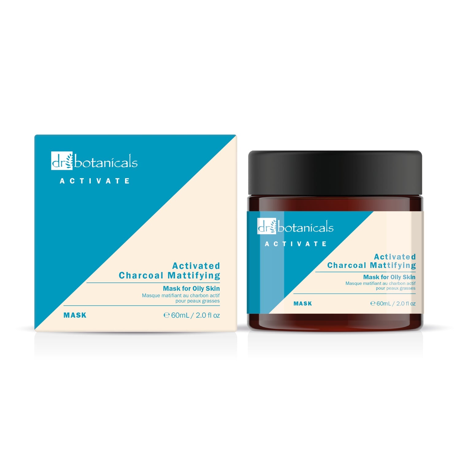 Dr Botanicals Charcoal Mattifying Mask & Overnight Vitamin Moisturiser