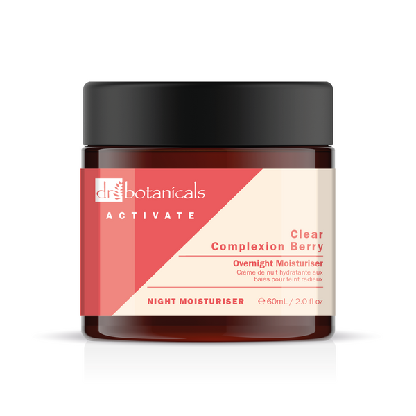 Activate Clear Complexion Berry Overnight Moisturiser 60ml