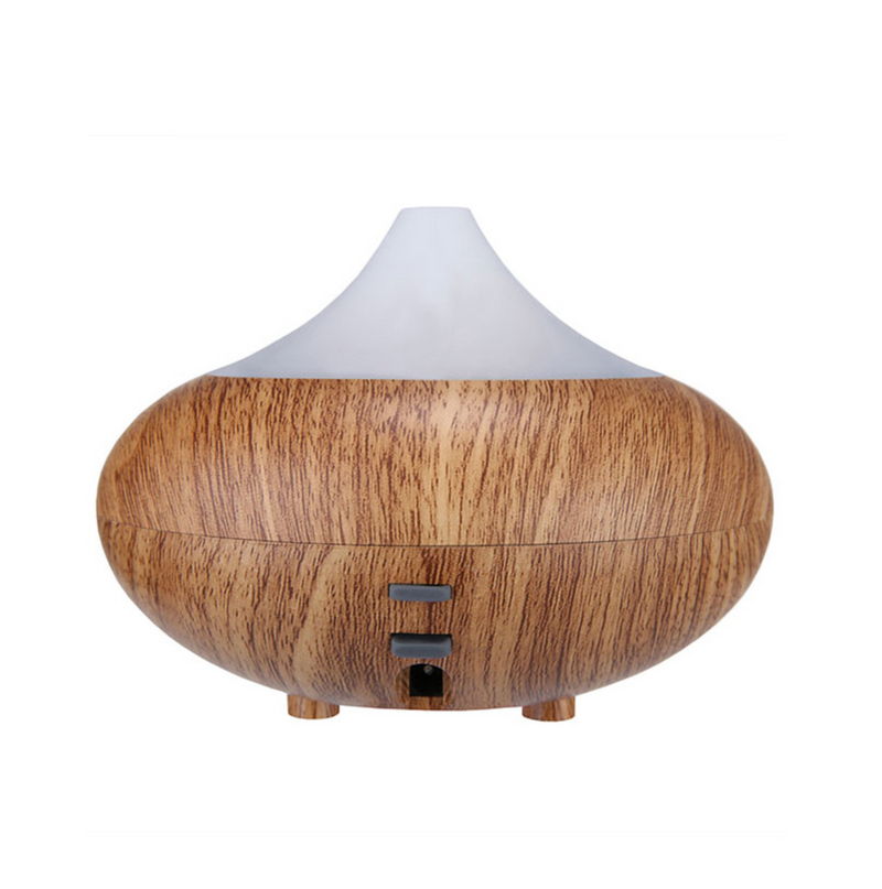Natural And Calming Wooden Aroma Digital Diffuser Clear Top (EU Plug)