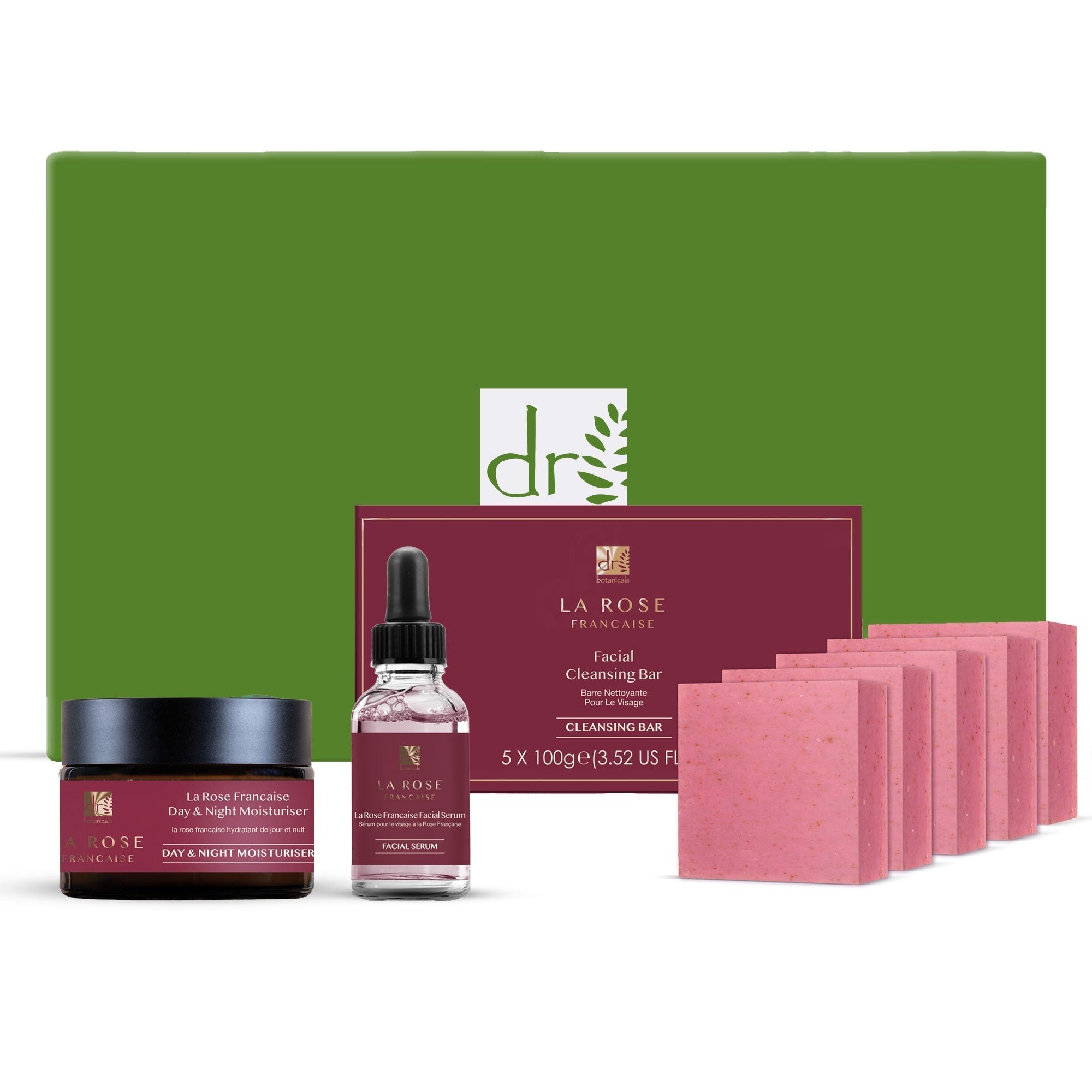 Dr Botanicals La Rose Francaise Skincare Gift Set