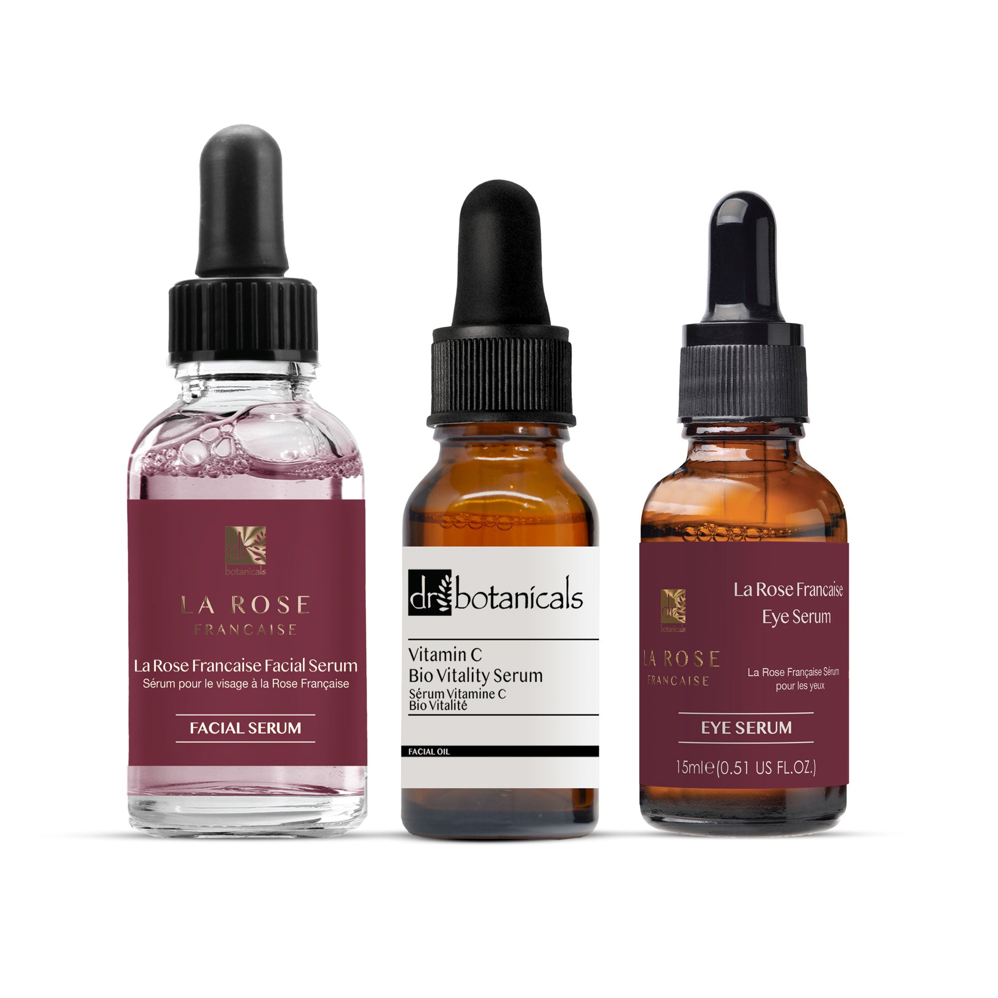 Dr Botanicals La Rose Facial & Eye Care Pack