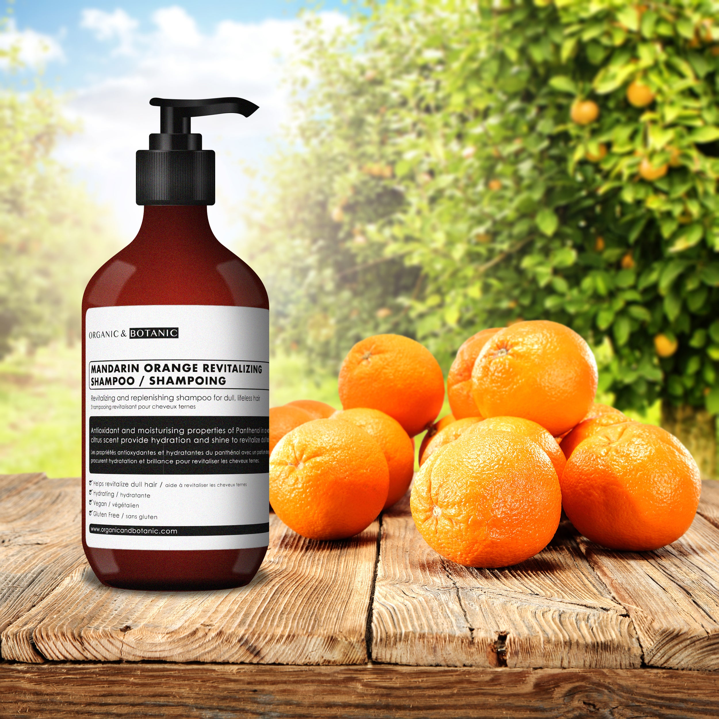 Mandarin Orange Revitalising Shampoo 500ml