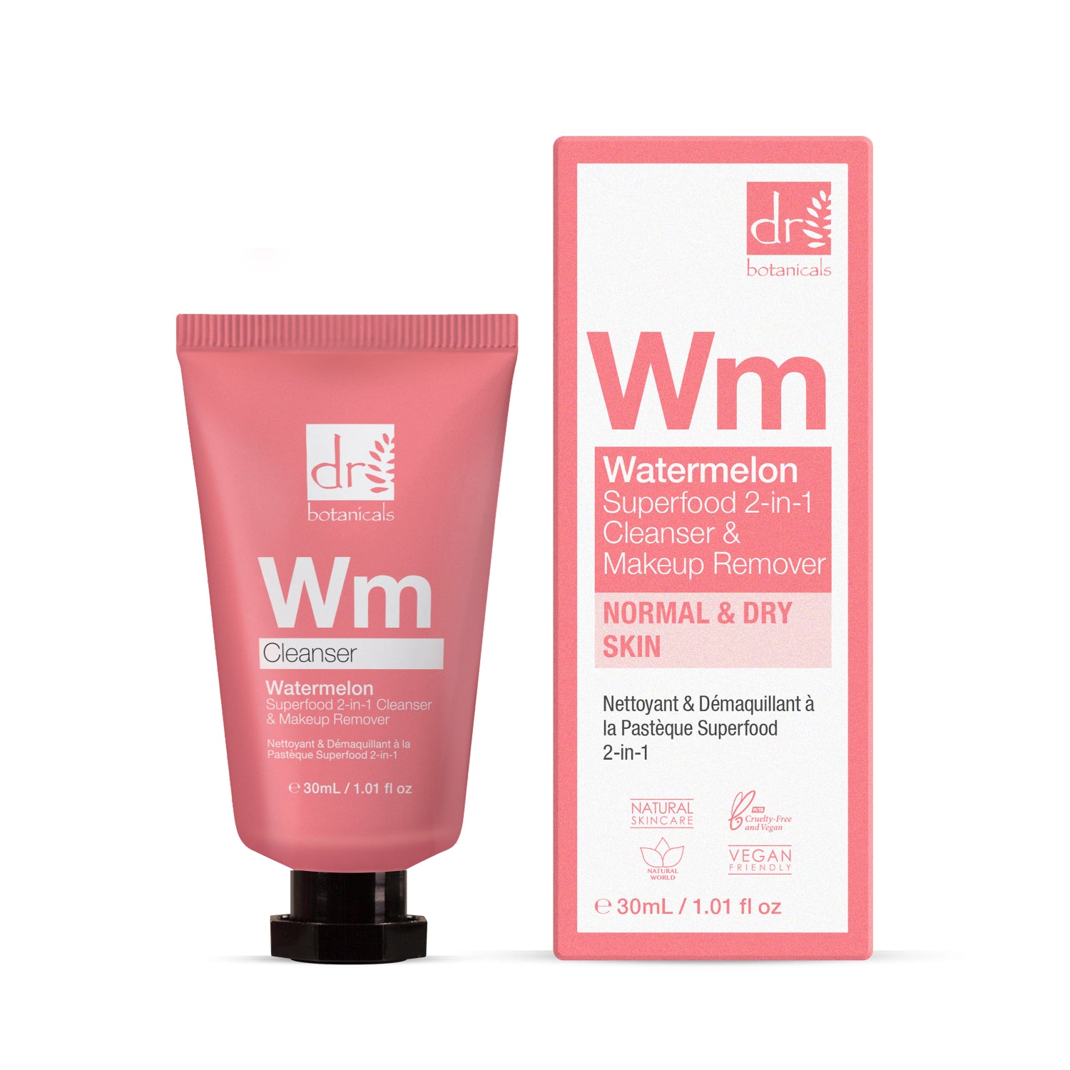 Watermelon Superfood 2-In-1 Cleanser & Makeup Remover 30ml