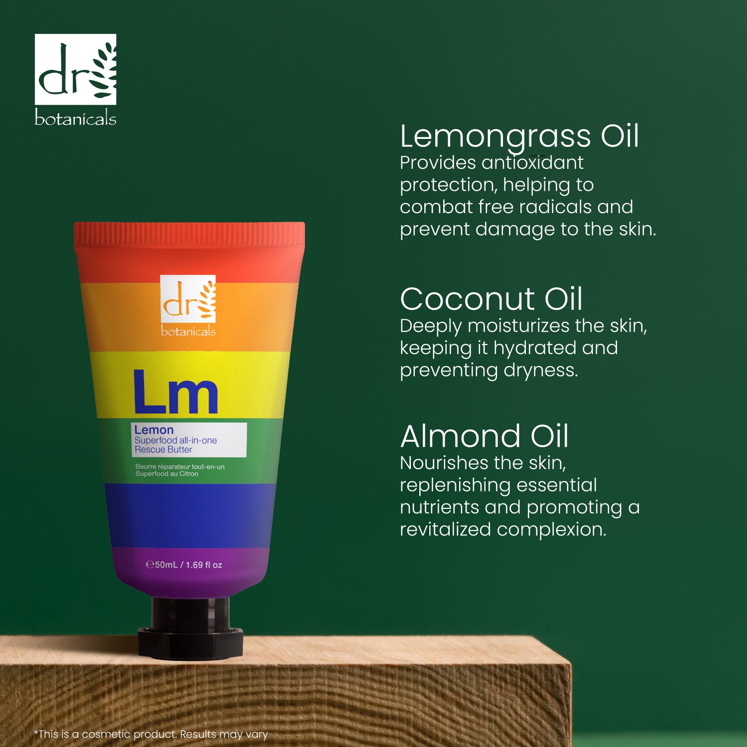 Pride Edition Lemon Superfood All-In-One Rescue Butter 50ml