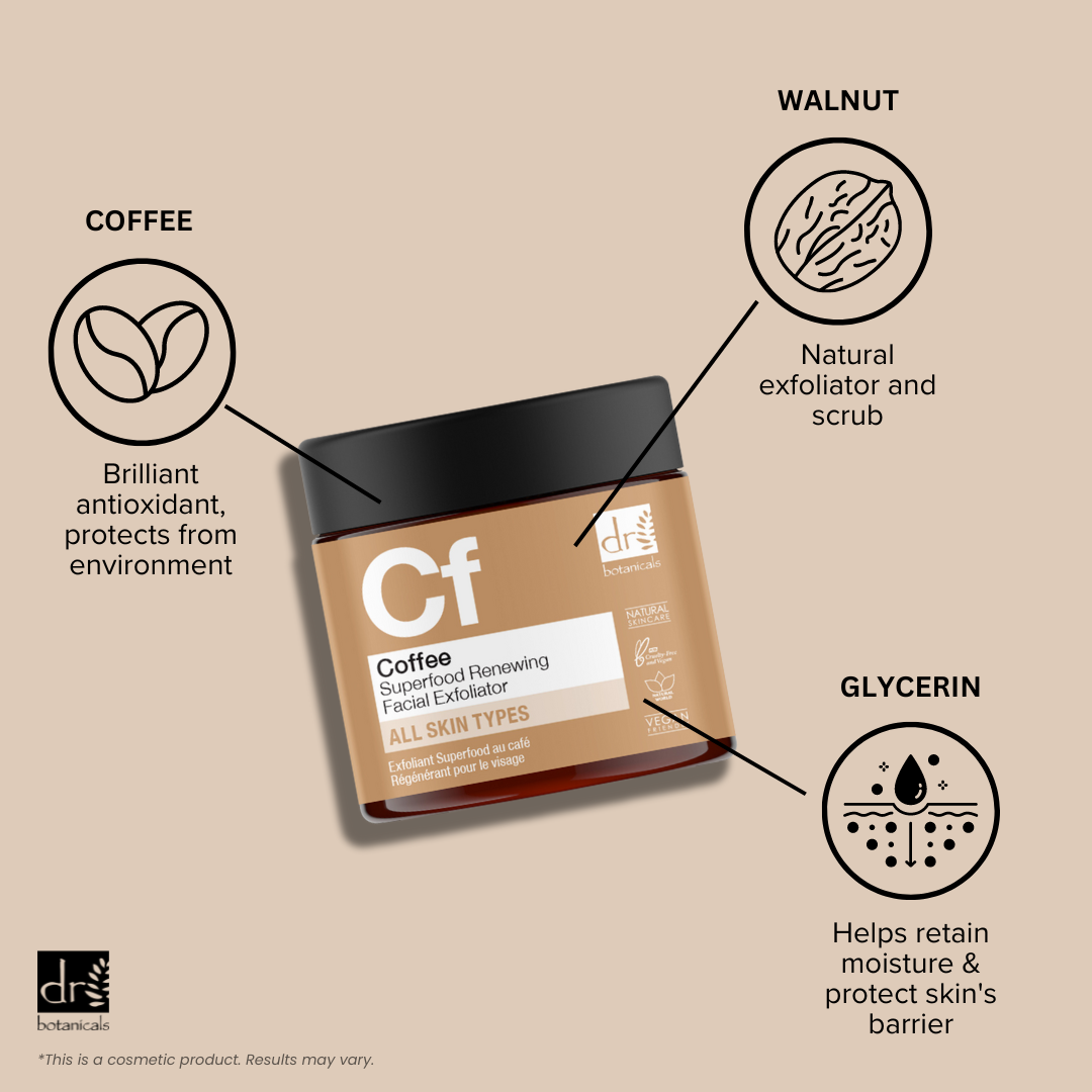 Coffee Superfood Exfoliante Facial Renovador 60ml