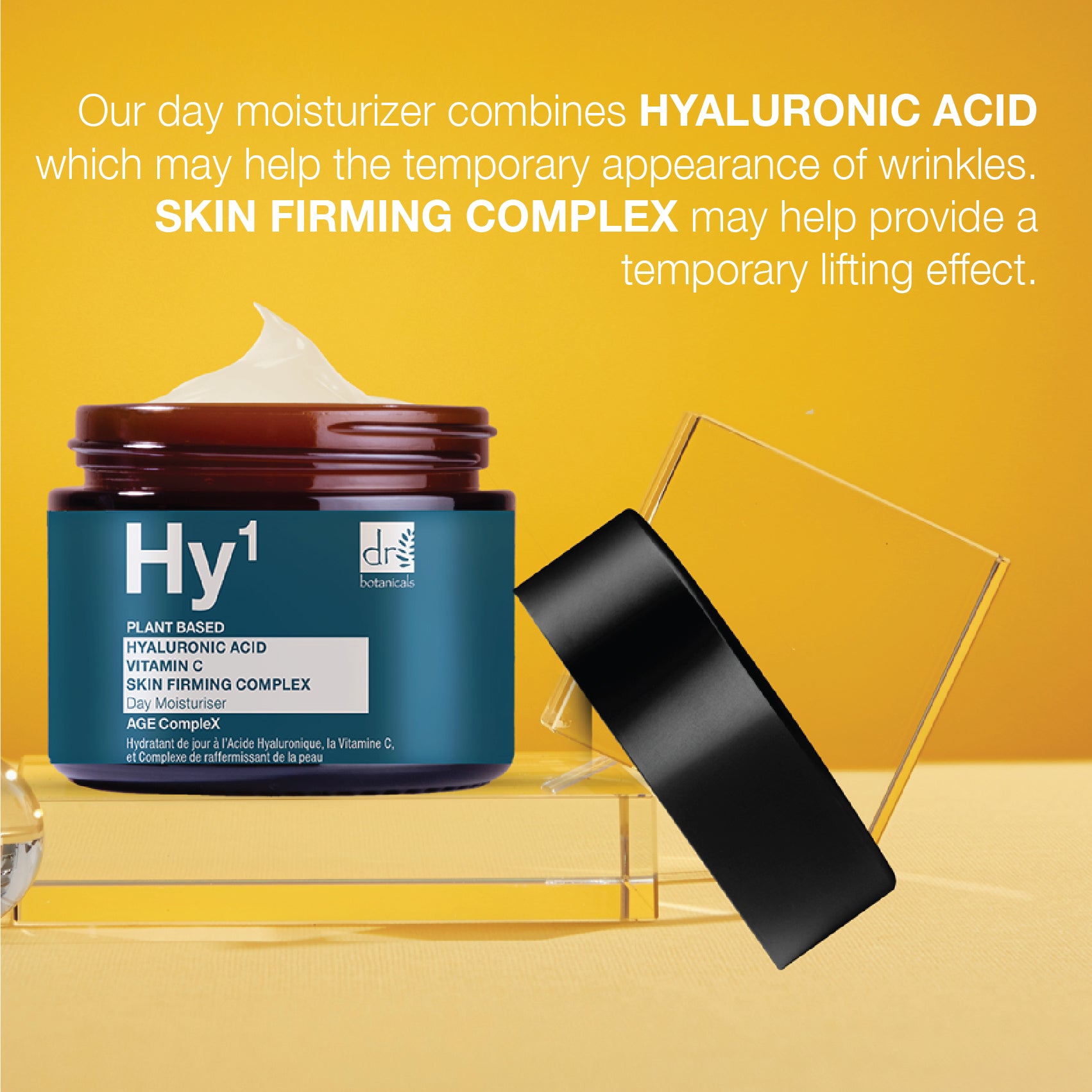 Hyaluronic Acid 1% & Vitamin C 1% & Skin Firming Complex 1% Day Moisturiser 60ml