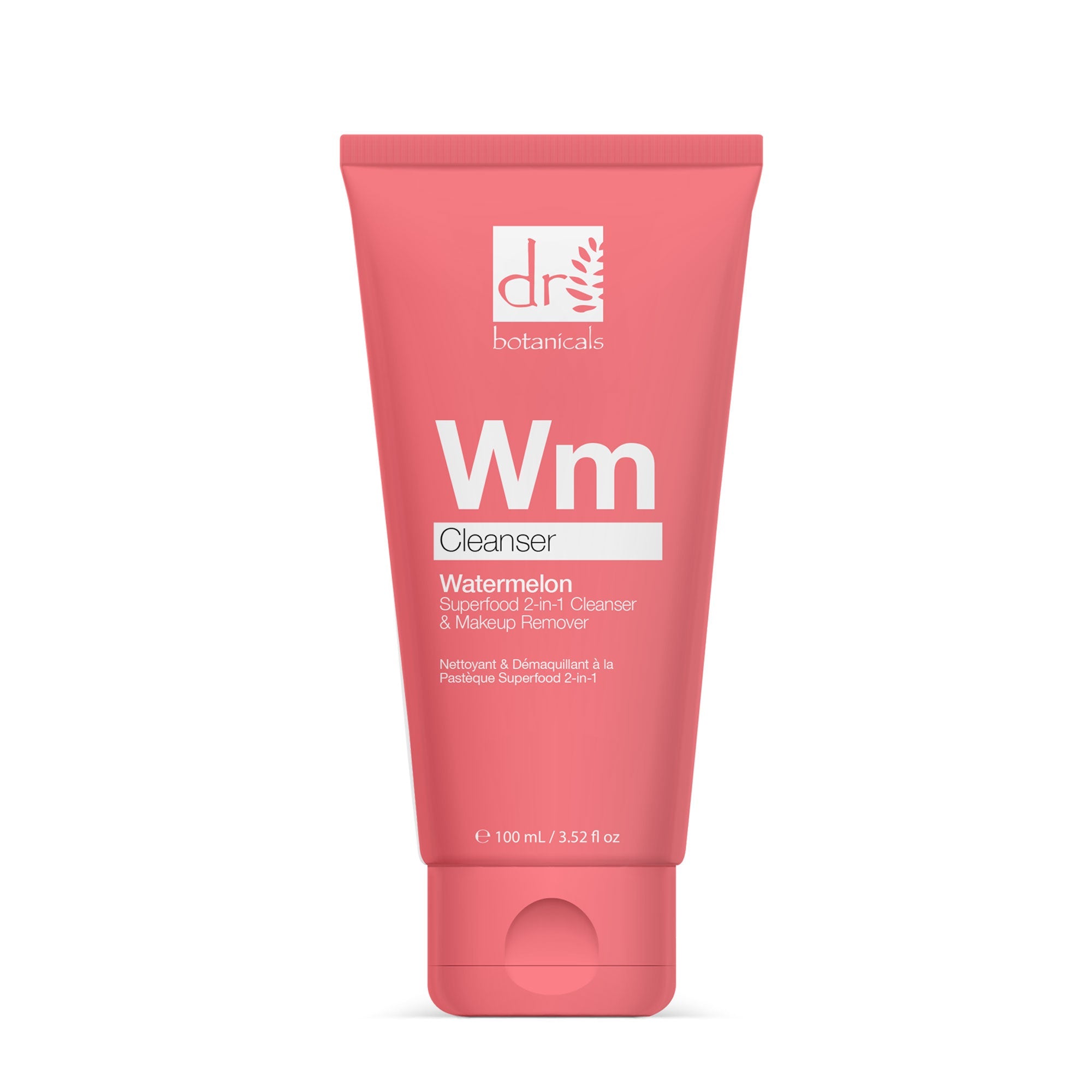 Watermelon 2-in-1 Cleanser & Makeup Remover with Glycolic Acid, Salicylic Acid and Lactic Acid 100ml