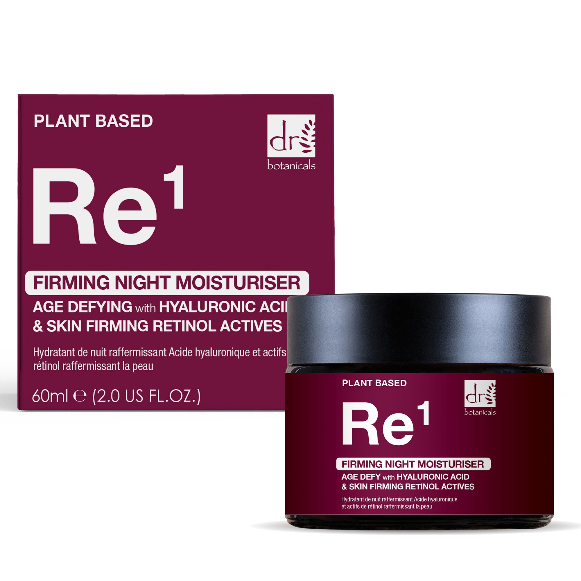 1% Hyaluronic Acid & Retinol Firming Night Moisturiser 60ml