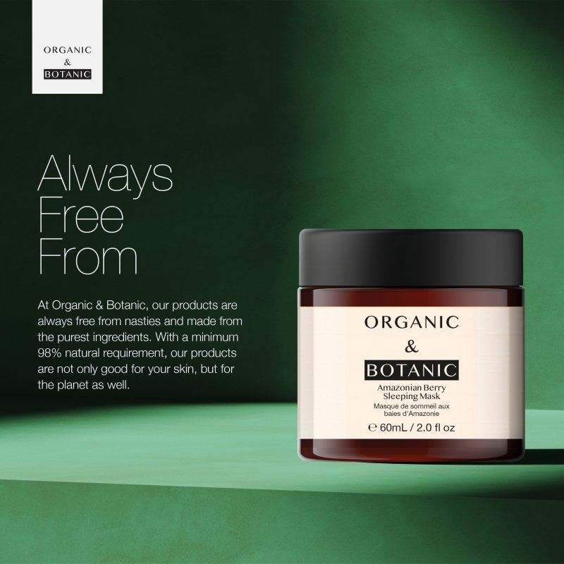 Mascarilla para Dormir Bayas del Amazonas 60ml