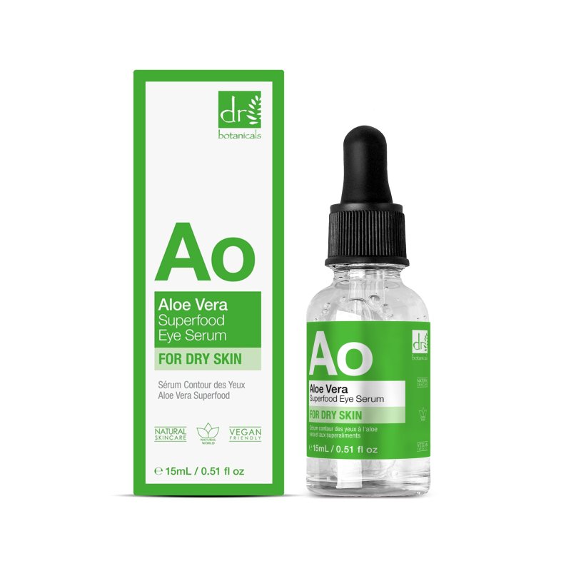 Aloe Vera Superfood Eye Serum 15ml - Dr Botanicals