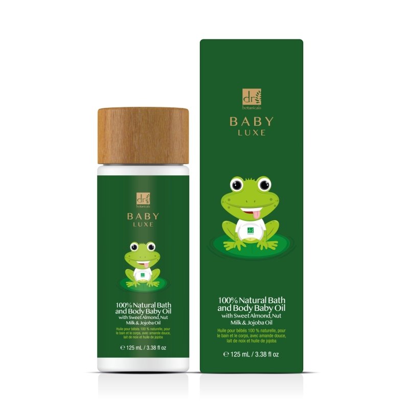 Baby Lux Jojoba Seed Oil Relaxing Baby Body Oil 125ml - Dr Botanicals