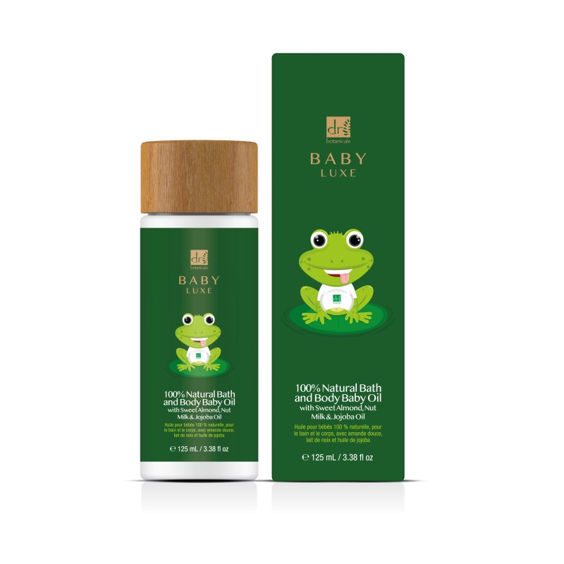 Baby Lux Shampoo and Bath Gel, Body Oil and Milk - Dr Botanicals
