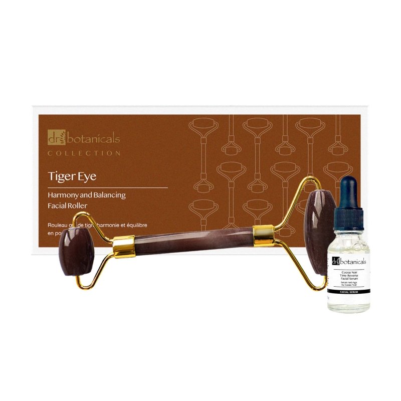 Balancing Jade Facial Roller + Facial Serum Kit - Dr Botanicals