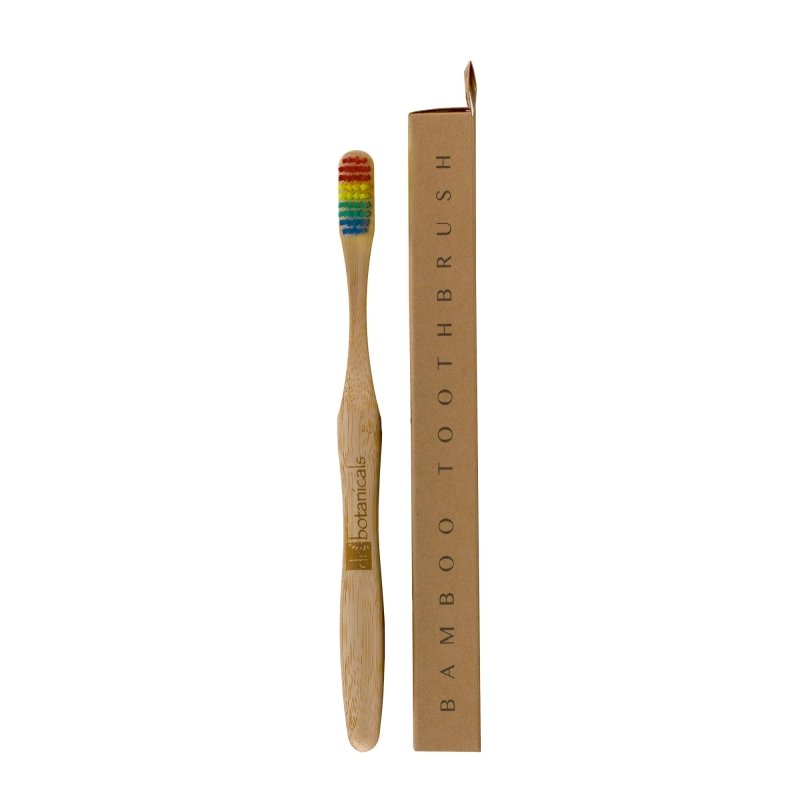 Bamboo Toothbrush Rainbow - Dr Botanicals