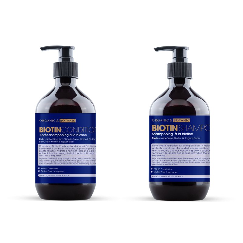 Biotin Shampoo + Conditioner - Dr Botanicals