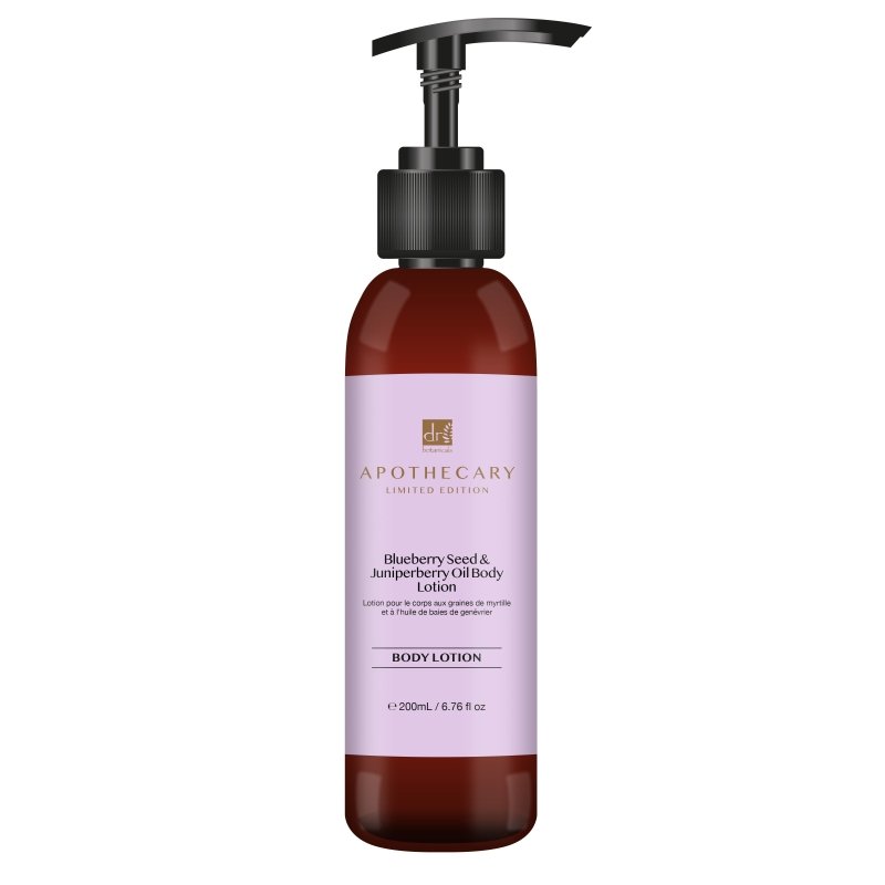 Blueberry Seed & Juniperberry Oil Body Lotion 200ml - Dr Botanicals