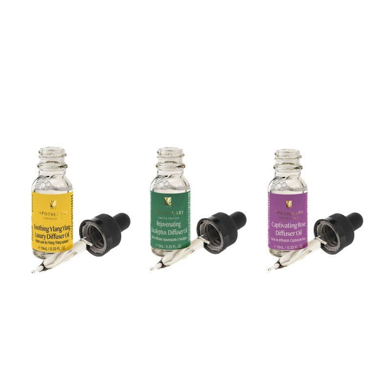Trío de aceites difusores edificantes