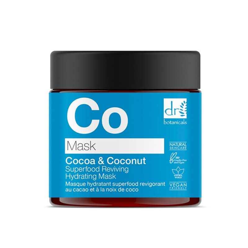 Cocoa & Coconut Superfood Reviving Hydrating Mask 60ml - Dr Botanicals