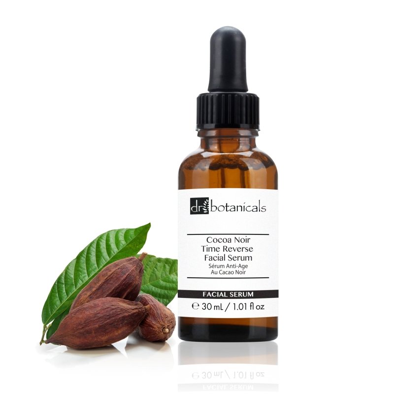 Cocoa Noir Time Reverse Facial Serum 30ml - Dr Botanicals