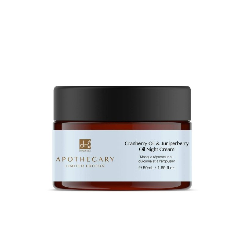 Cranberry Oil & Juniperberry Oil Night Cream 50ml - Dr Botanicals