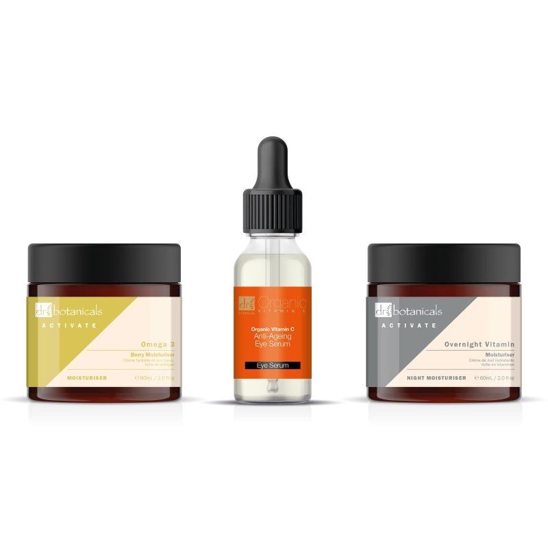 Kit de hidratación nocturna con vitamina C y omega 3 