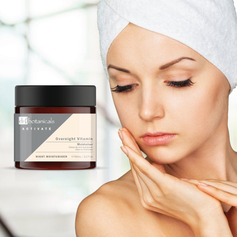 Dr Botanicals Charcoal Mattifying Mask & Overnight Vitamin Moisturiser