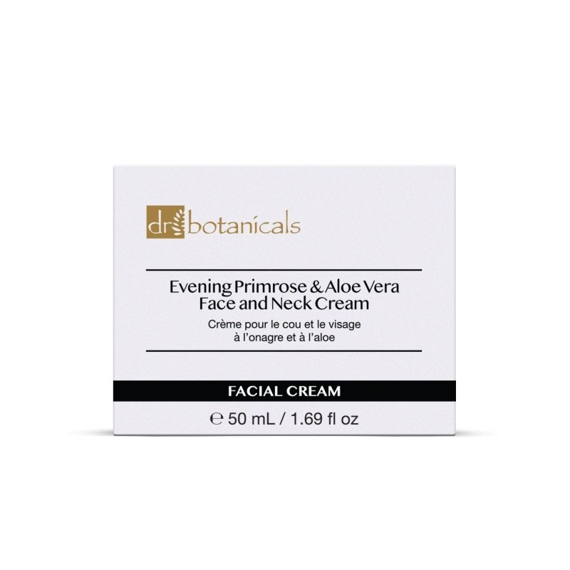 Evening Primrose And Aloe Vera Face And Neck Cream 50ml - Dr Botanicals