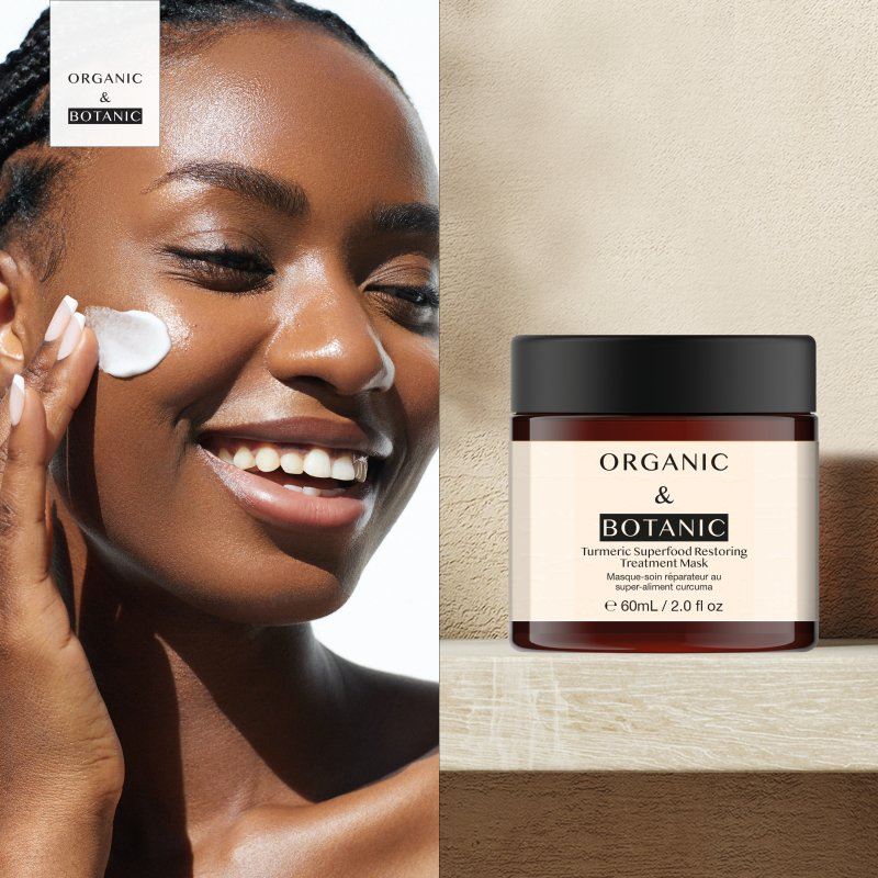 Mascarilla Tratamiento Restaurador Superalimento Cúrcuma 60ml