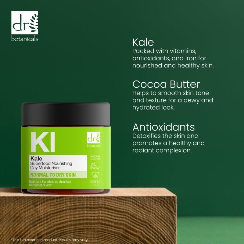 Kale Superfood Hidratante Nutritiva de Día 60ml