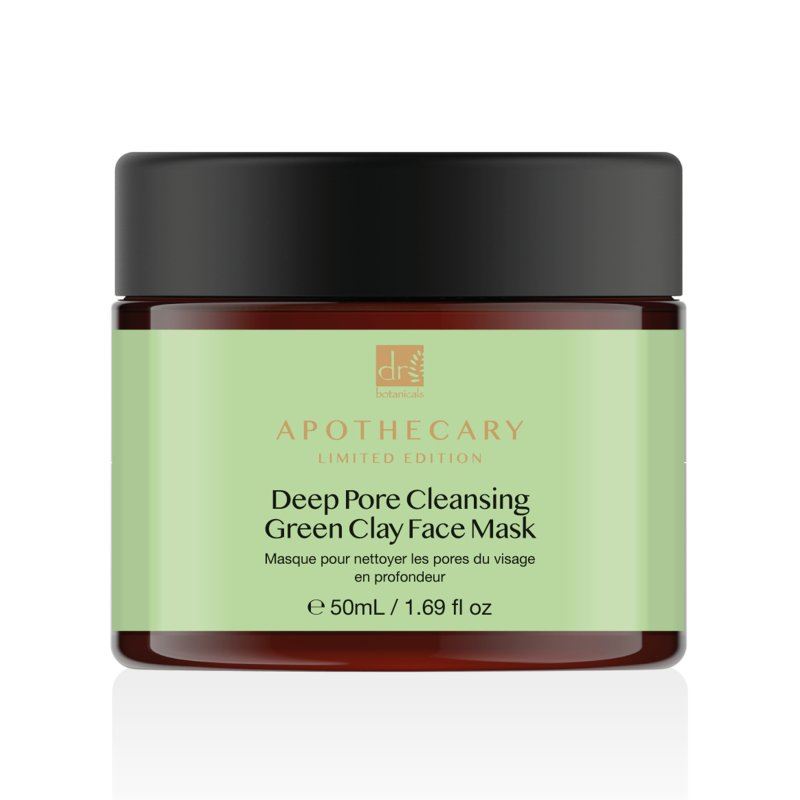 Mascarilla Facial de Arcilla Verde Limpiadora Profunda de Poros 50ml