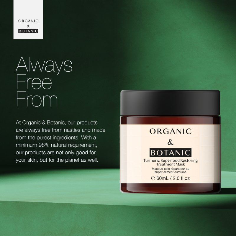 Mascarilla Tratamiento Restaurador Superalimento Cúrcuma 60ml