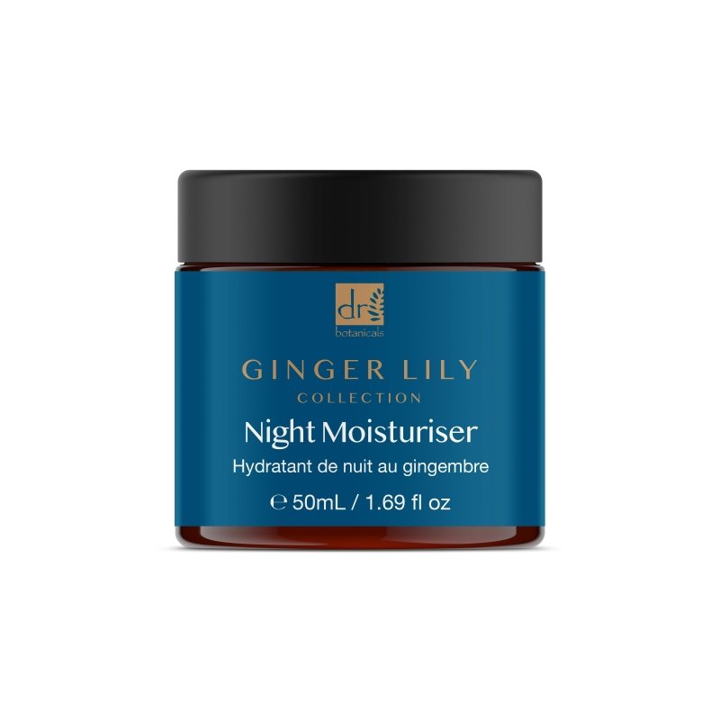 Gingerlily Night Moisturiser 50ml - Dr Botanicals