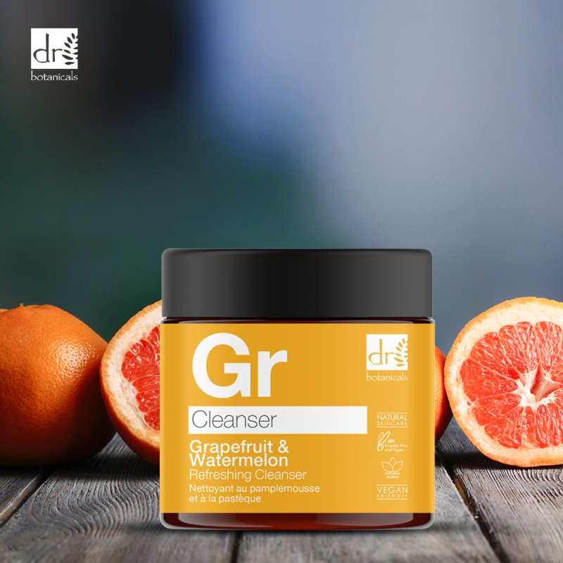 Grapefruit And Watermelon Refreshing Cleanser 60ml - Dr Botanicals