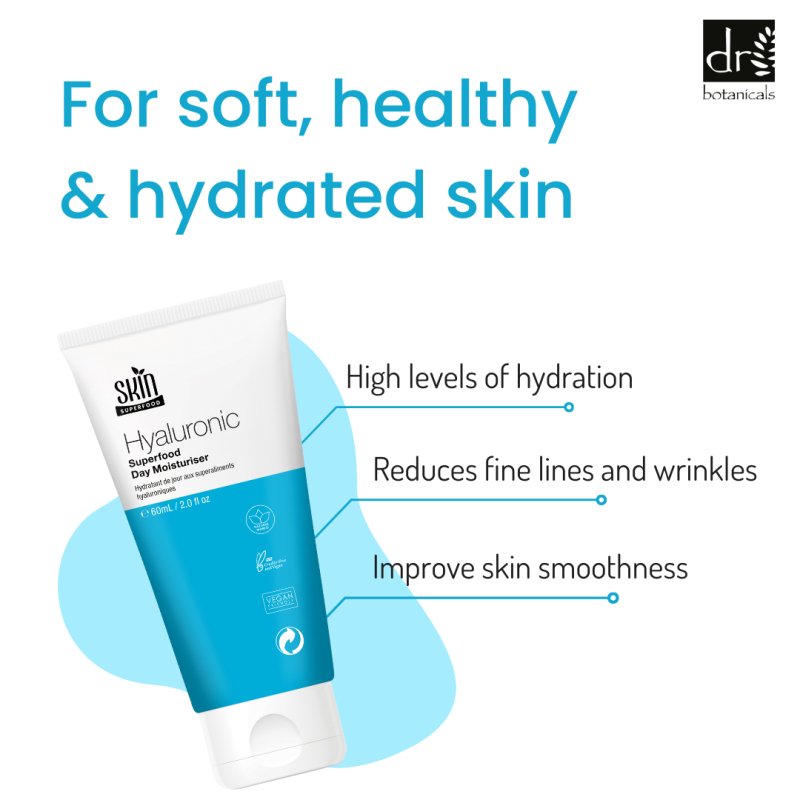 Hyaluronic Superfood Day Moisturiser 60ml - Dr Botanicals