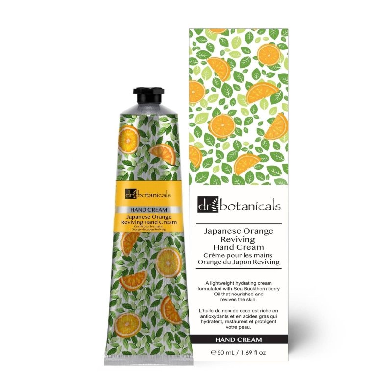 Japanese Orange Reviving Hand Cream 50ml - Dr Botanicals