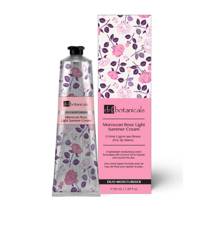 " K2 DB Flower blossom collection : Moroccan rose summer duo cream 50ml + Tropical Invigoration Duo cream 50ml" - Dr Botanicals