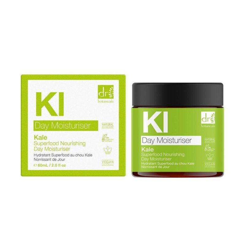 Kale Superfood Nourishing Day Moisturiser 60ml - Dr Botanicals