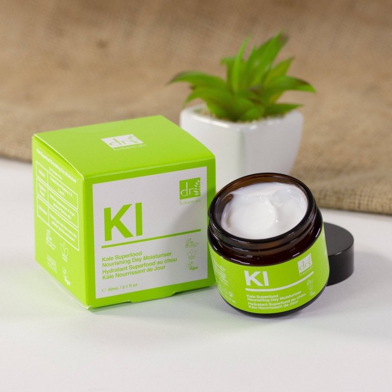 Kale Superfood Nourishing Day Moisturiser 60ml - Dr Botanicals