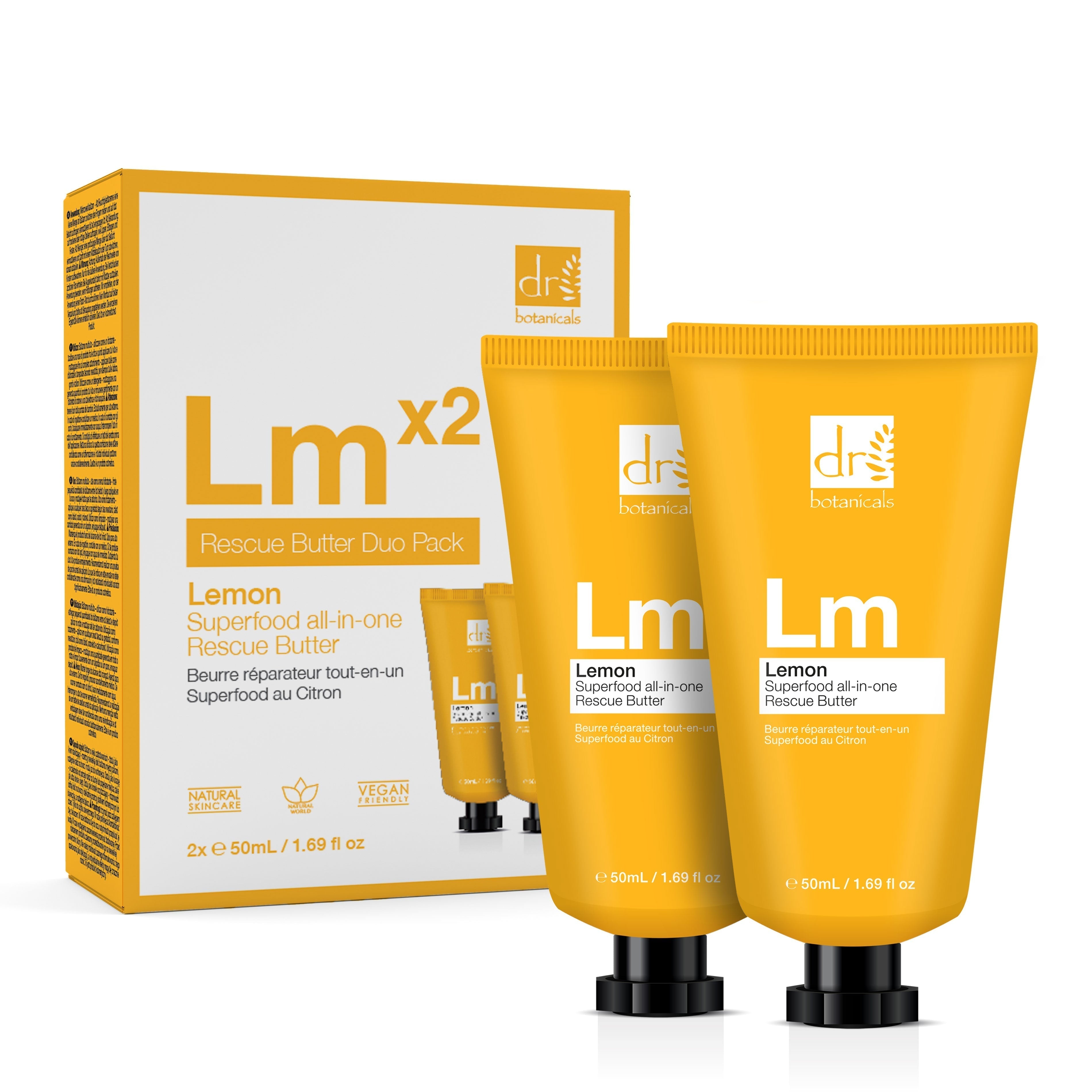 Lemon Superfood Rescue Butter 50ml 2-Pack
