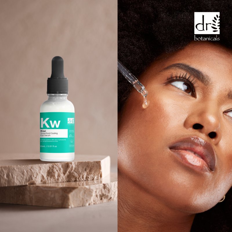 Kiwi Superfood Cooling Eye Serum 15ml - Dr Botanicals