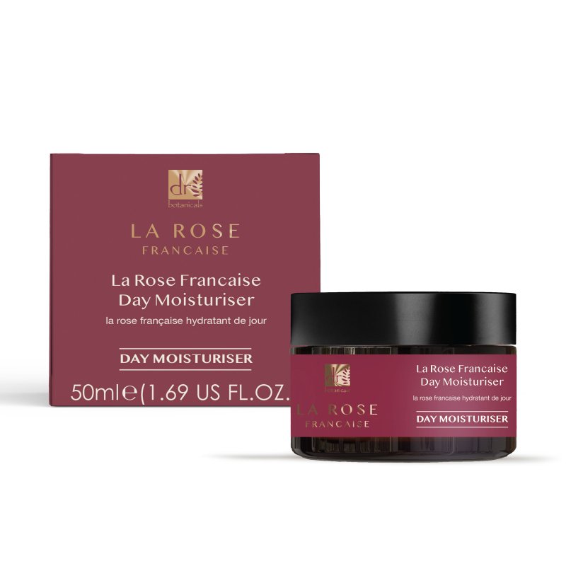 La Rose Francaise Day Moisturiser 50ml - Dr Botanicals